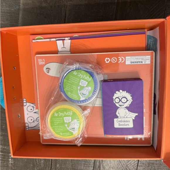 OPEN THE JOY Manage Anxiety Activity Kit NIB Kids Age 4-7 Games, Projects - Picture 6 of 10
